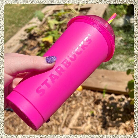 ⭐️ NWT 2025 Starbucks Summer Reusable Venti Dome Cold Cups 5pk - Picture 7 of 9